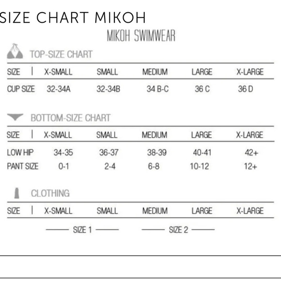 MIKOH Mahina 1 Piece in Makai Swimsuit XL - Picture 11 of 11